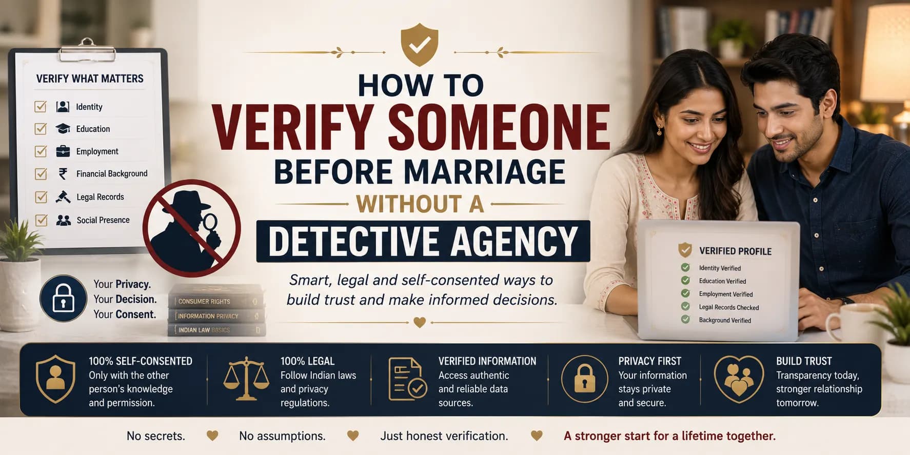 How to Verify Someone Before Marriage Without a Detective Agency