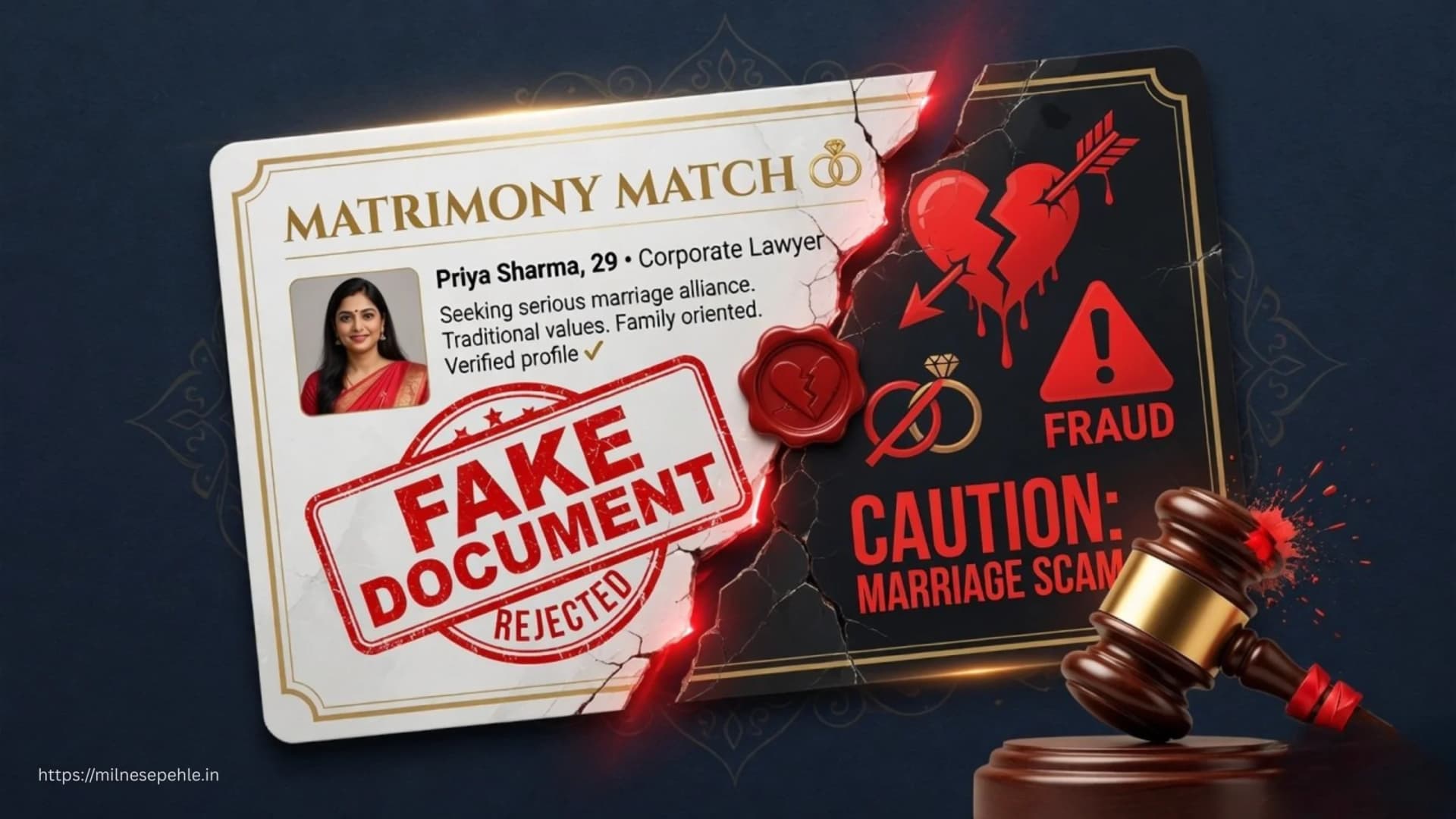 Matrimony Fraud in India: How It Happens, Real Warning Signs, and How to Stay Safe